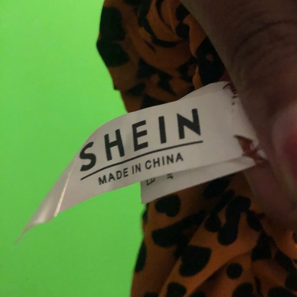 Yellow Print Paperbag Shorts - Picture 9 of 9